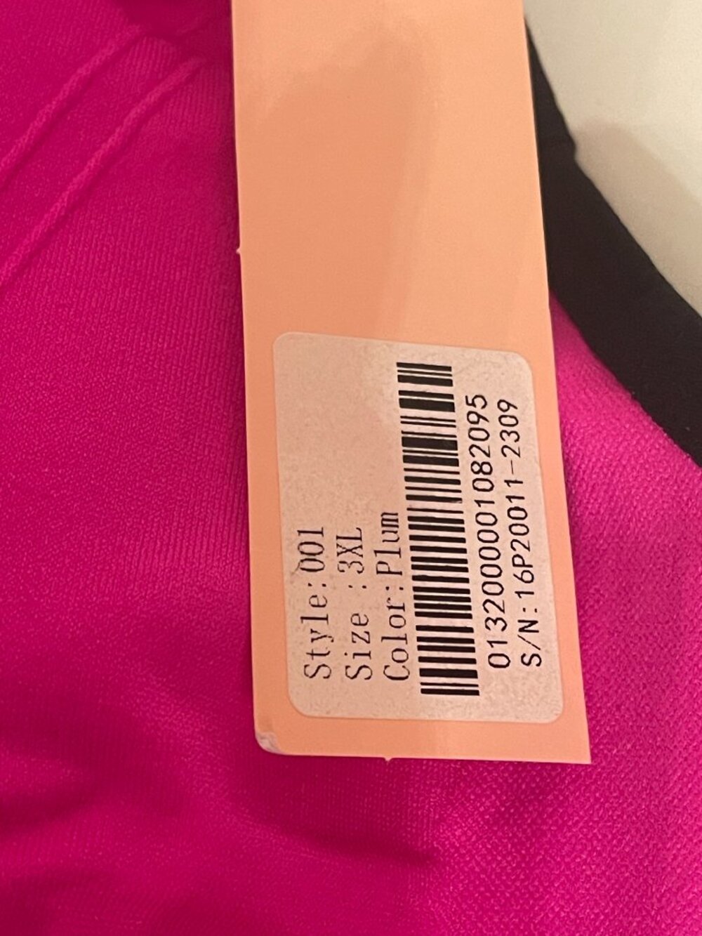 MATCH Racerback Sports Bra 3X - Picture 6 of 6